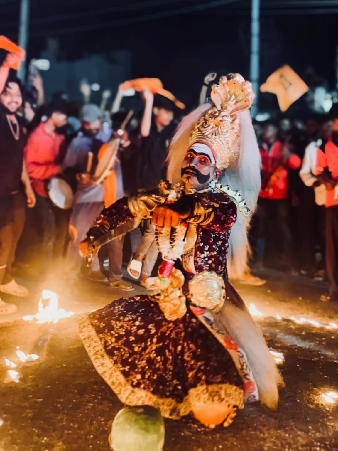 Viragase warrior performer